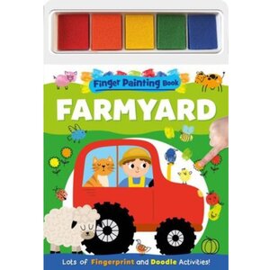 Farm Finger Painting Book Storage