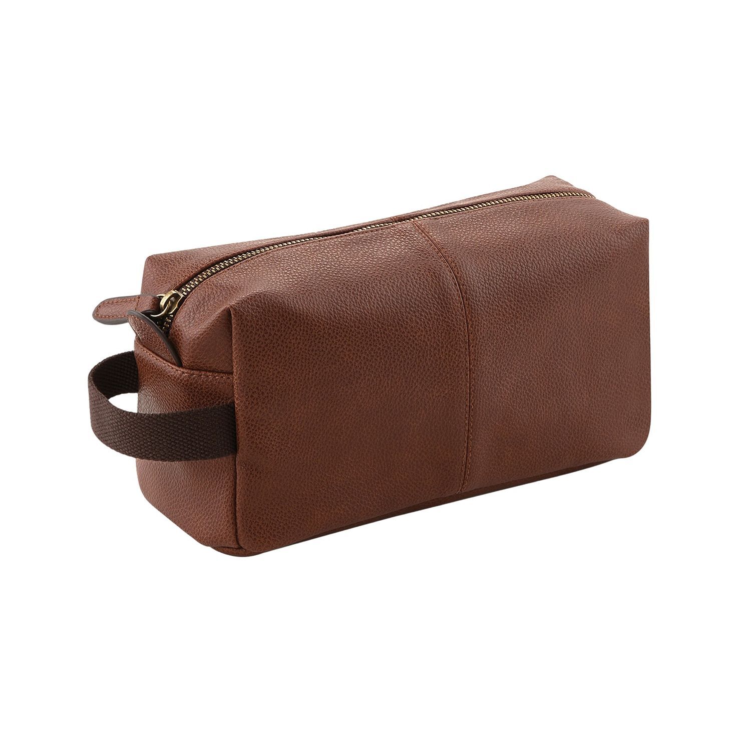 Quadra Nuhide Wash Bag A - Tan