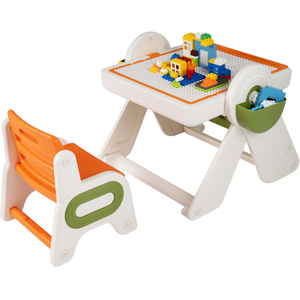Costway 6-in-1 Multi activity Kids Table and Chair Set