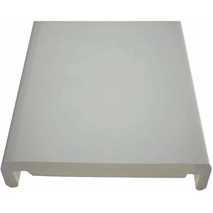 410mm White UPVC Fascia Box End Board - 18mm x 1.25m