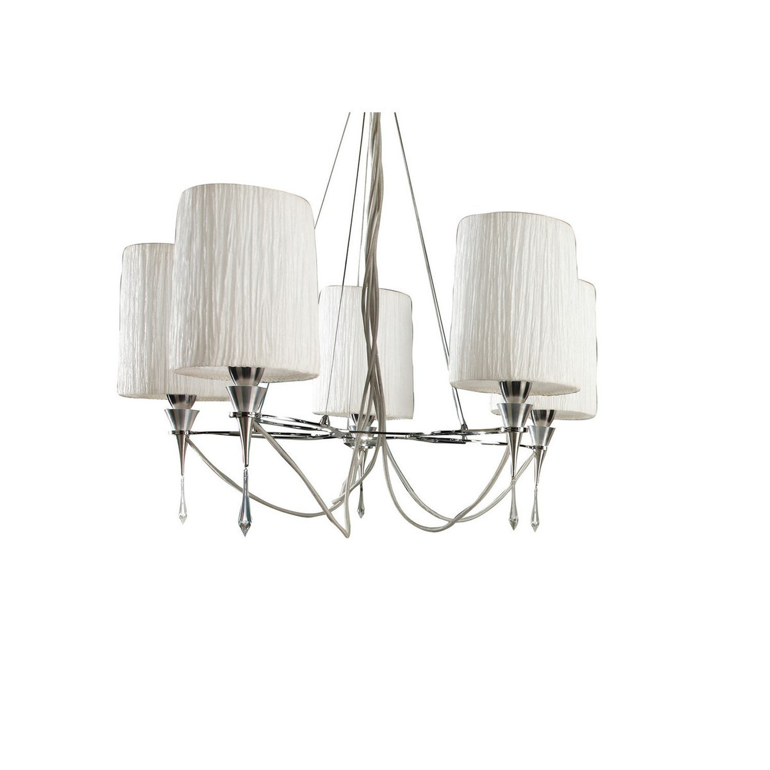 Inspired Lighting Lucca Pendant Light Chrome