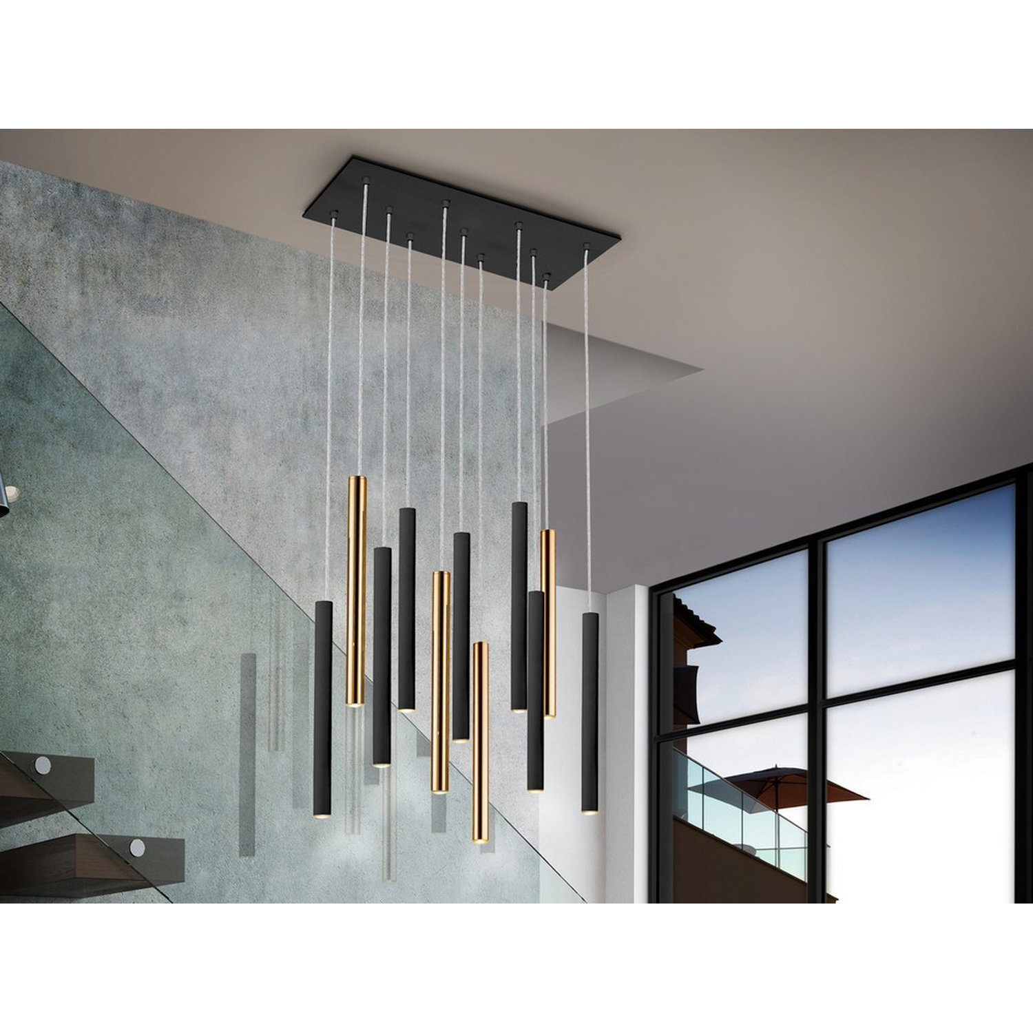 Schuller Lighting Uk Varas Pendant Light Gold