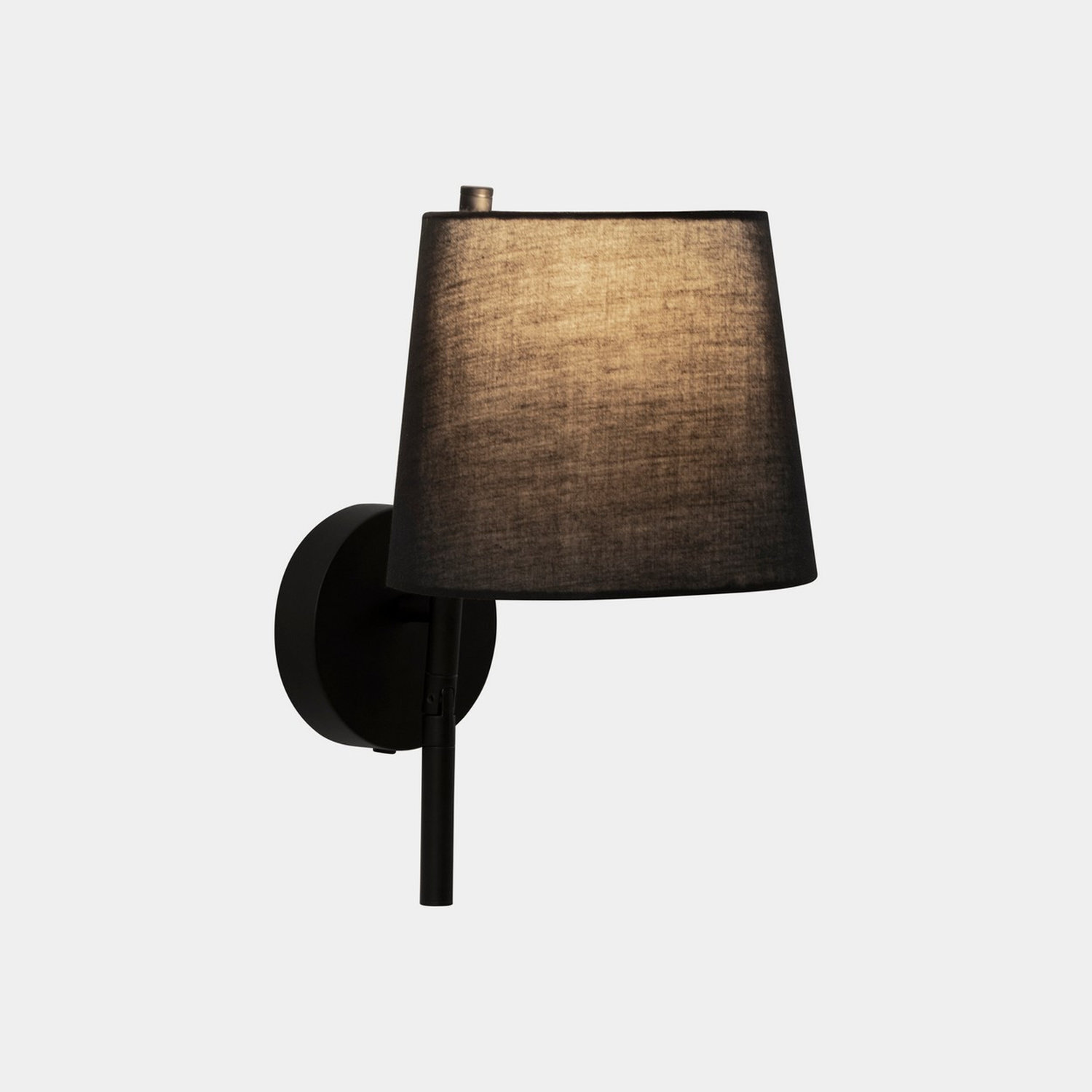 Leds C4 Lighting Clip Wall Light Black