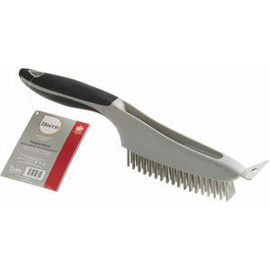 Harris Seriously Good Wire Brush with Scraper Steel