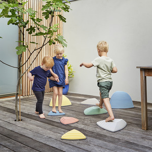 Kids River Stones, Kids Play Stepping Stones