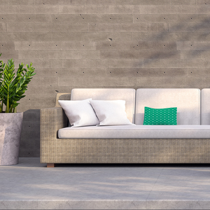 Nautical green Outdoor Cushion