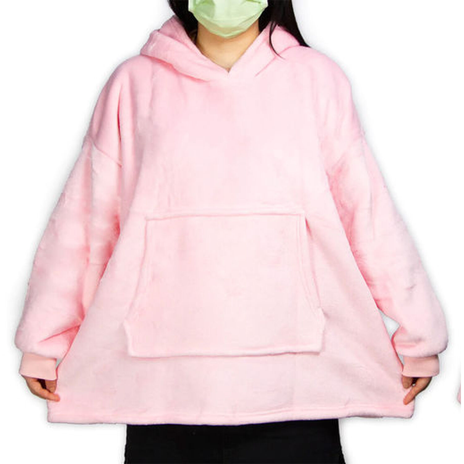 Adult Extra Thick Oversized Hoodie Blanket