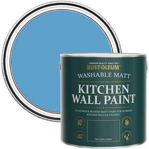 Rust-Oleum  Kitchen Wall Paint Matt  - Cerulean 2.5L