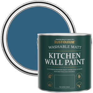 Rust-Oleum  Kitchen Wall Paint Matt  - Cobalt 2.5L