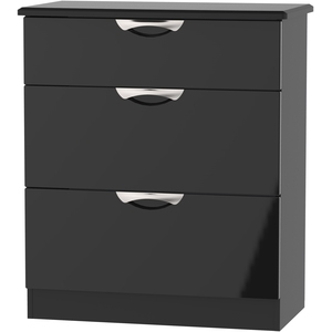 Camden Ready Assembled 3 Drawer Deep Chest