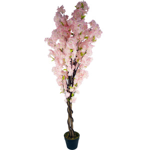 Artificial Pink Cherry Blossom Tree