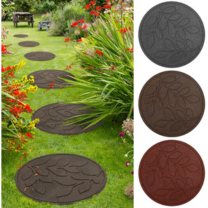 Eco-Friendly Garden Leaves Stepping Stones