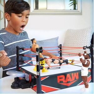multi WWE Wrekkin Kickout Ring Playset With Ref Mode and Launcher Mode shot 6146292