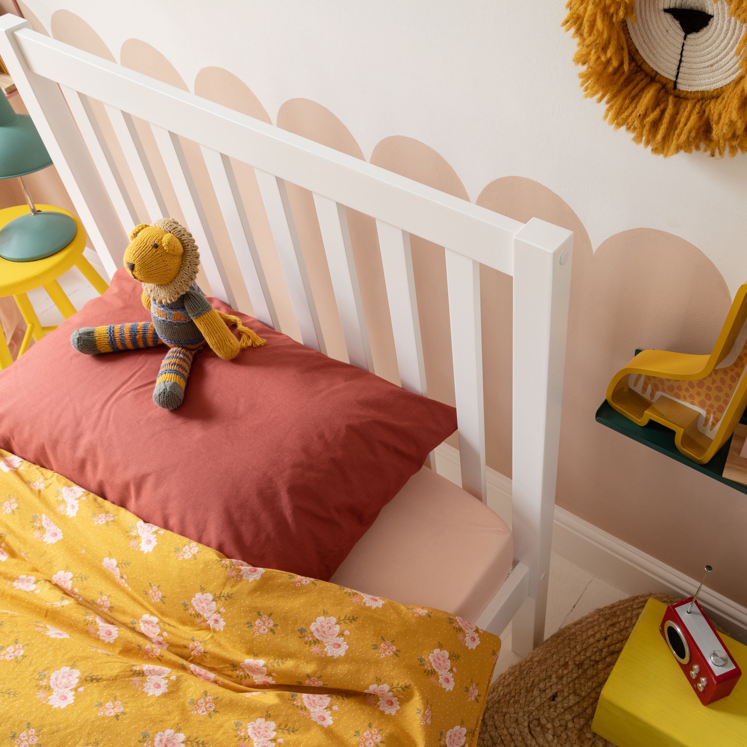 Linnea Single Bed - White