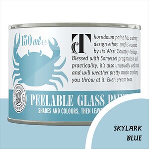 Thorndown Skylark Blue Peelable Glass Paint
