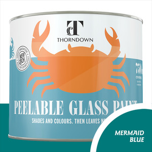 Thorndown Mermaid Blue Peelable Glass Paint