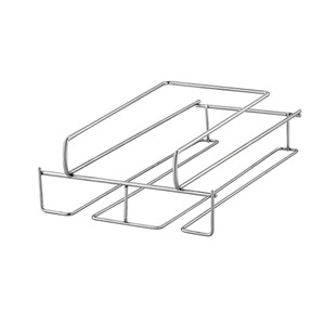 Under Cabinet Chrome Wine Glass Holder Rack