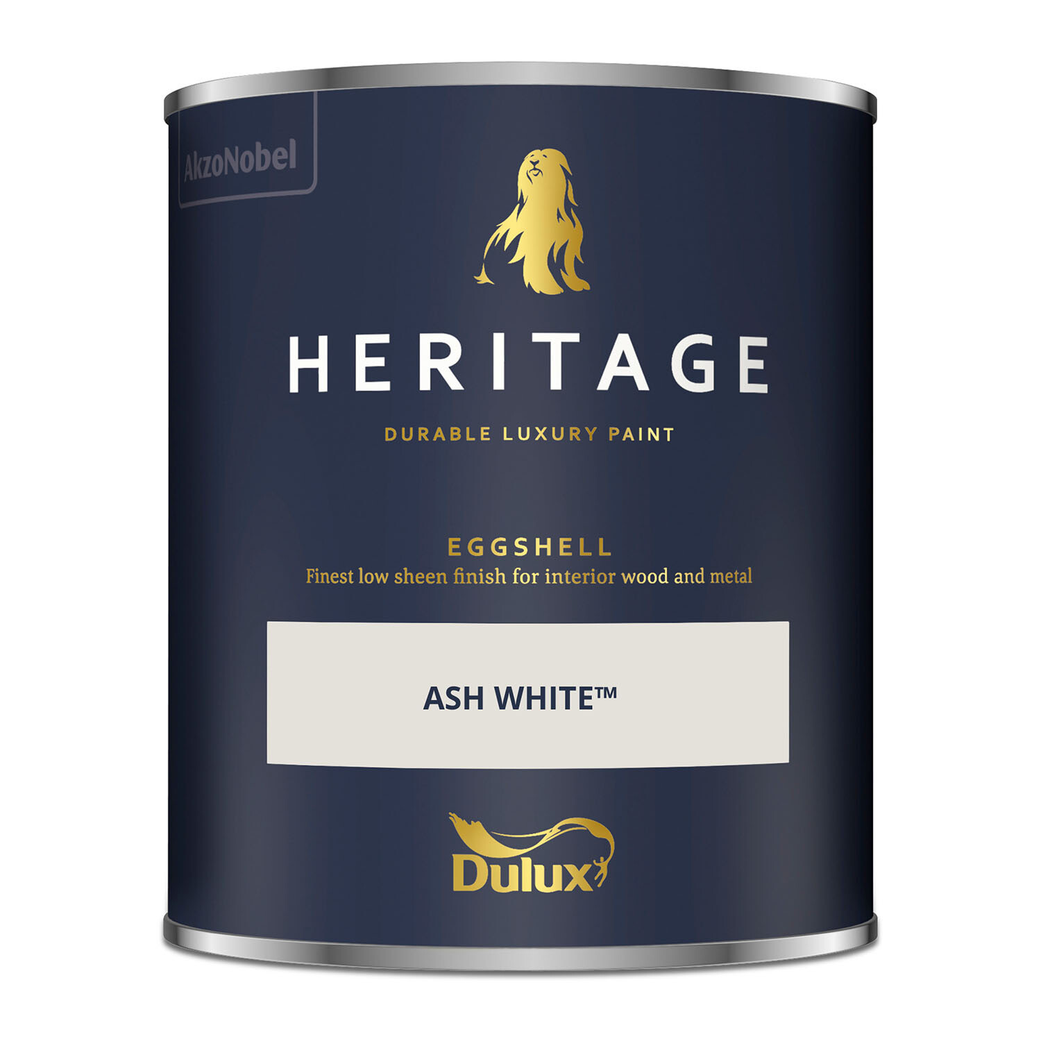 Dulux Heritage Eggshell Wood and Metal Paint - Ash White