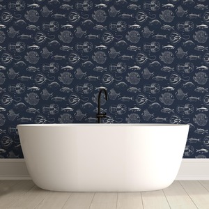 Contour Antibacterial Into the Deep Wallpaper