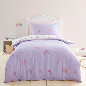 Rainbow Unicorn Duvet Set