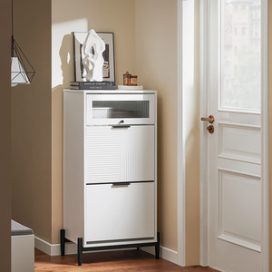 Storage Cupboard with Flip-drawers