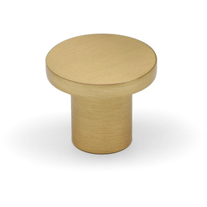 Round Brass Cabinet Knob