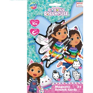 Gabby's Dollhouse Scratch Magnets Set