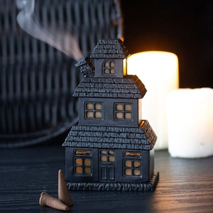 Haunted House Incense Cone Holder