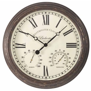 Bickerton Wall Clock and Thermometer
