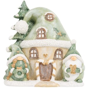Cosy Cottage House Scene Ornament