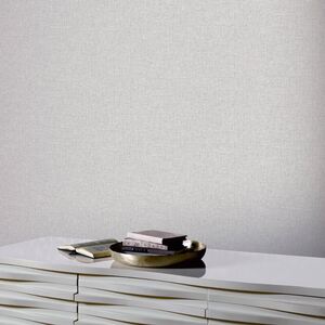 Linen Texture Wallpaper Woven Effect Modern Feature Luxury