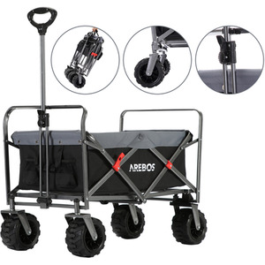 AREBOS Folding Utility Wagon