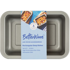 Set of 2 Air Fry Mini Deep Dishes