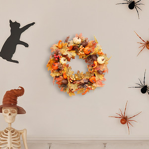 Halloween Artificial Wreath