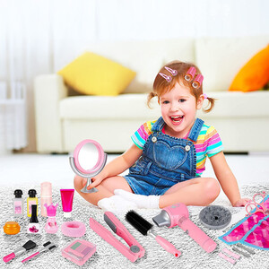Makeup Hairdresser Toy Set with Styling Accessories