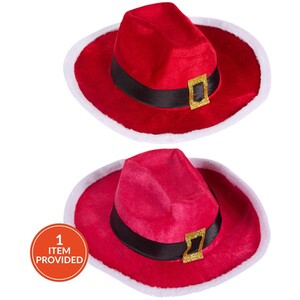 Christmas Cowboy Hat