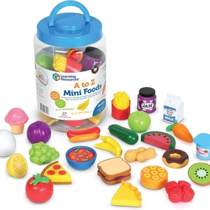 Mini Alphabet Food Play Set
