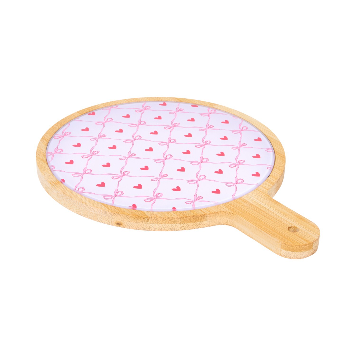 Hearts Bamboo Serving Board