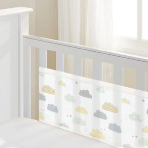 Breathablebaby Mesh Cot Liner Clouds