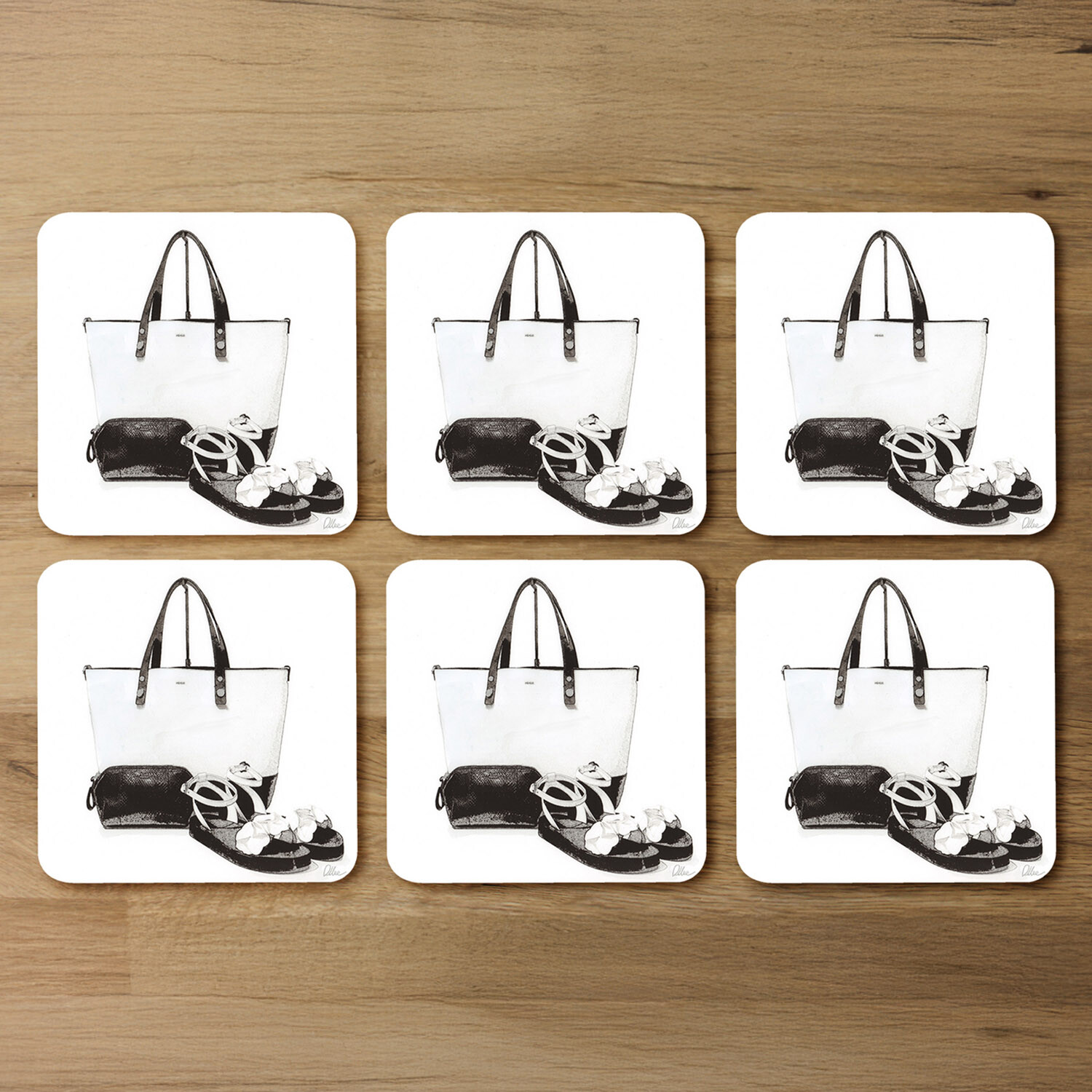 Dressed To Impress Coaster - Black