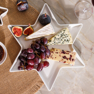Mikasa Chalk Star Porcelain Serving Platter