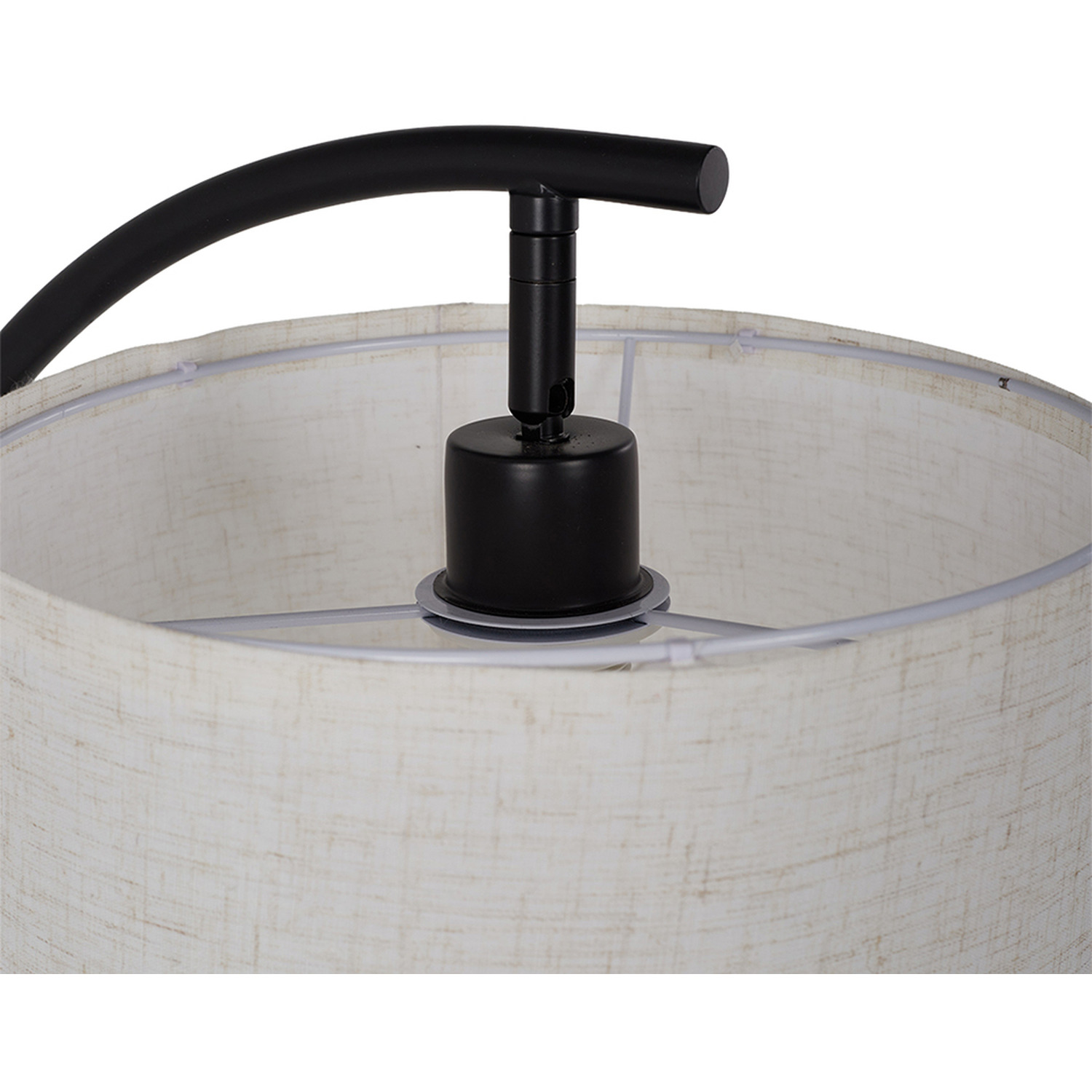 Minimalist Floor Lamp With Foot Switch - Black