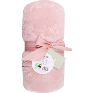 Wildflower Embossed Throw