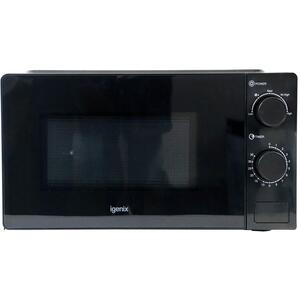 20L 700W Manual Microwave Black