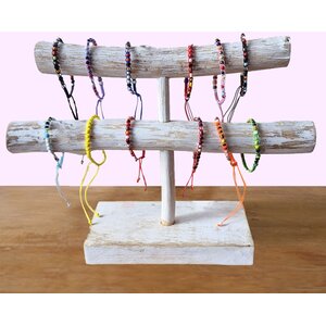 Handmade Friendship Bracelets with Tiny Forever Beads - Colorful  Delicate