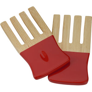 Kyoto Red Salad Hand Servers