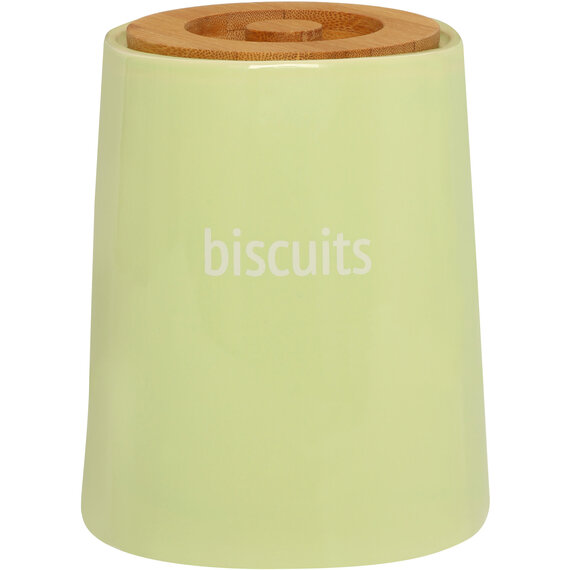 Fletcher Green Ceramic Biscuit Canister