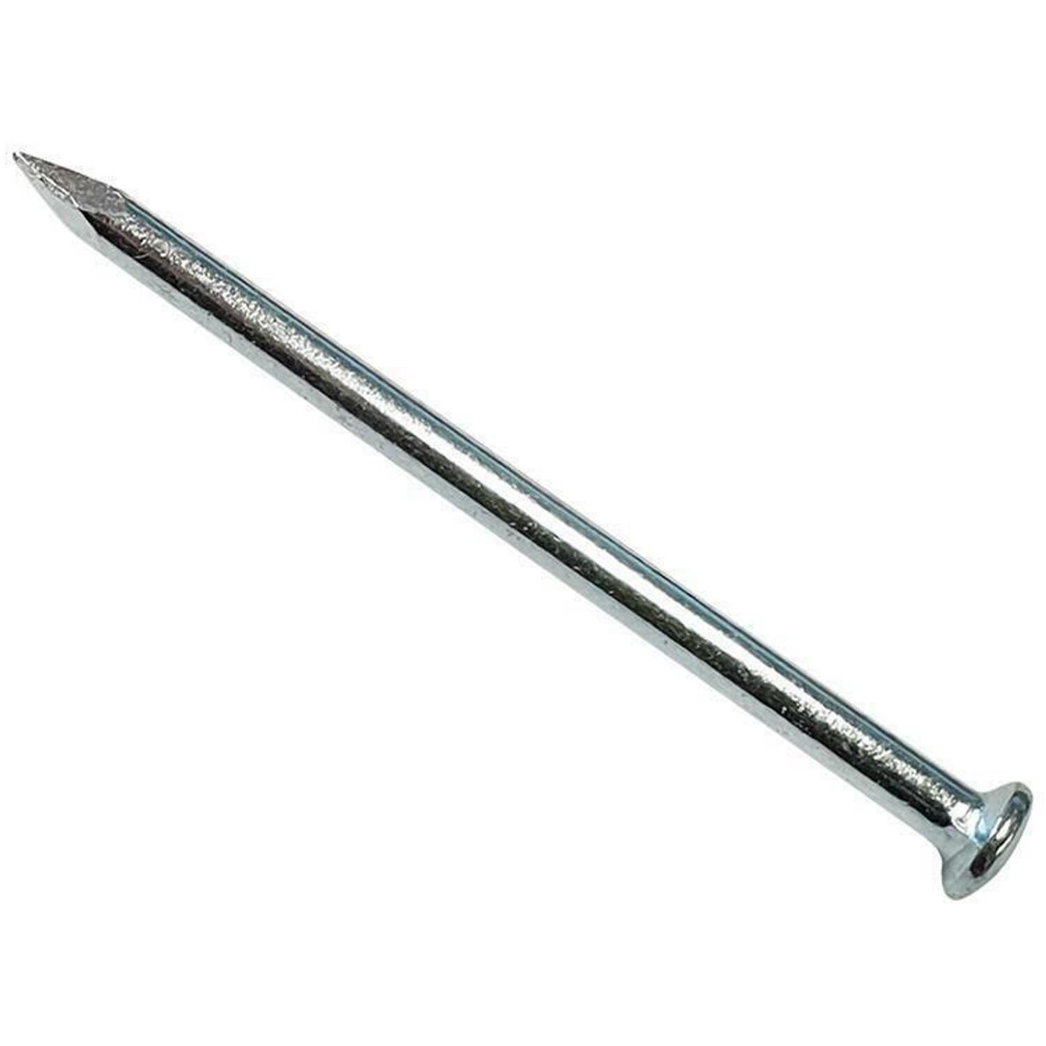 Forgefix Unisex Silver Don Quichotte Medium Gauge Masonry Nail, Zinc Galv. 3.0 X 25Mm (Box In - Image 6