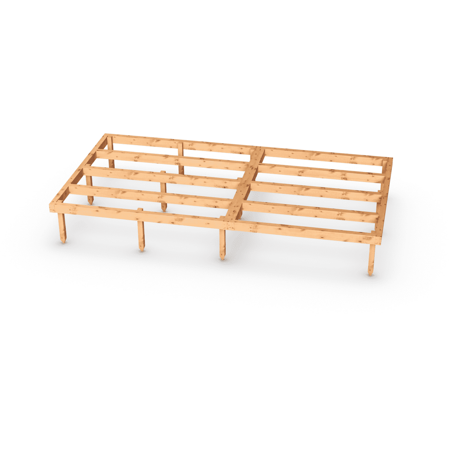 Empire Sheds 9X5 Empire Timber Shed Base - Green