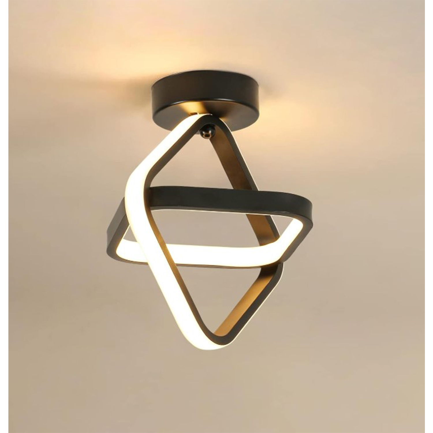 The Bath Plus Tb+ Ceiling Light Led Black Light - Black